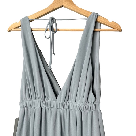 Show Me Your Mumu Ava Dress Steel Blue NEW - Picture 6 of 8